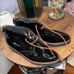 Black Patent Leather Women’s Shoes.